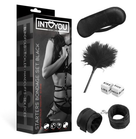 Starters Bondage Set 4 Pieces Black